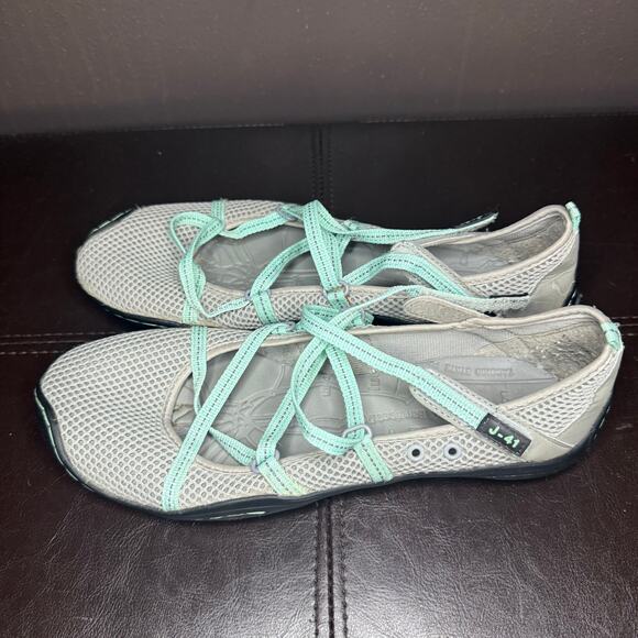 Jambu Shoes Women M Terra Marine Water Ready Sporty Sneakers Gray Mesh Flats 8.5 - Picture 1 of 6